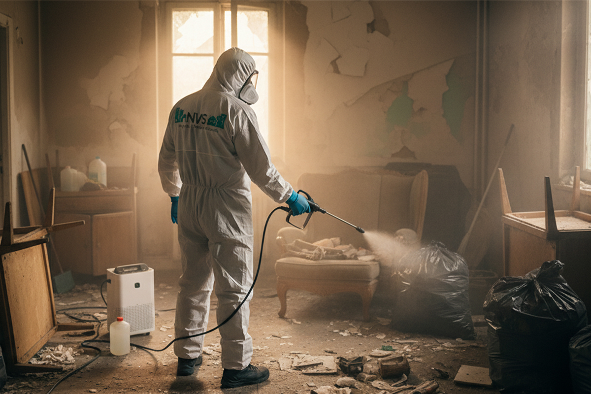 Après sinistre Diogène Cher Gien - Nettoyage sinistre Bourges Val Sologne Salbris